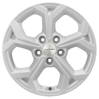 Диск литой Khomen Wheels 1606 16x6.5J/5x114.3 D67.1 ET46 F-Silver