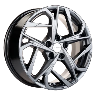 Диск литой Khomen Wheels KHW1716 (i40) 17x7.0J/5x114.3 D67.1 ET45 Gray