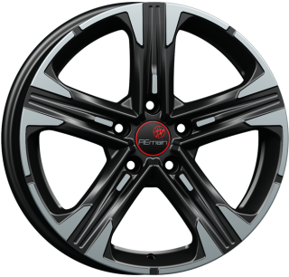 Диск литой Remain R240 17x7.0J/5x112 D57.1 ET40 алмаз черный