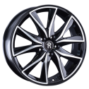 Диск литой Khomen Wheels 1508 15x6.0J/4x100 D60.1 ET40 Gray-FP