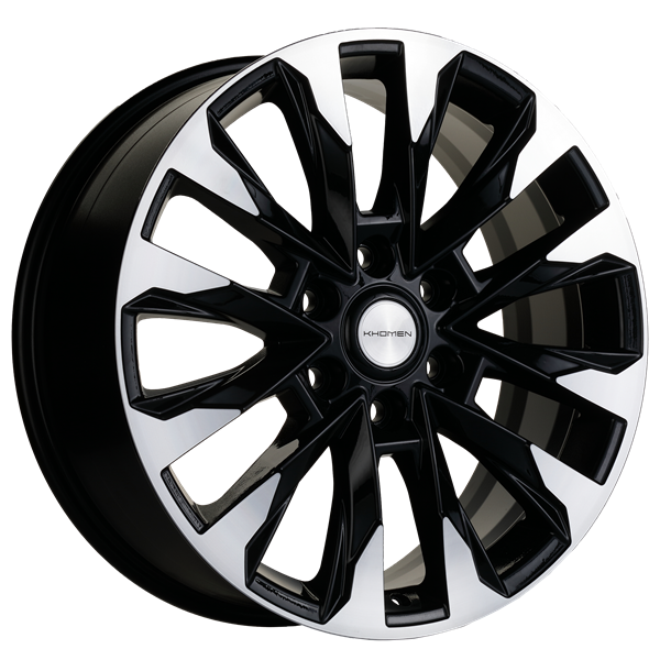 Диск литой Khomen Wheels 2010 20x8.0J/6x139.7 D67.1 ET38 Black-FP