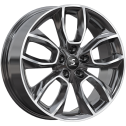 Диск литой Premium Series KP001 18x7.5J/5x114.3 D66.1 ET45 Diamond Black Gris