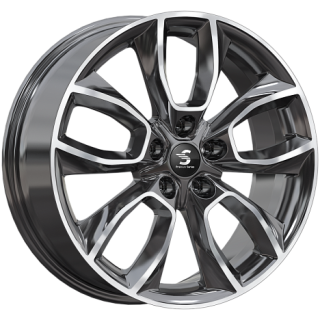 Диск литой Premium Series KP001 18x7.5J/5x114.3 D66.1 ET45 Diamond Black Gris