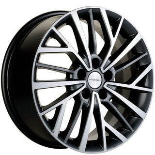 Диск литой Khomen Wheels 1717 17x7.0J/5x114.3 D67.1 ET45 Black-FP