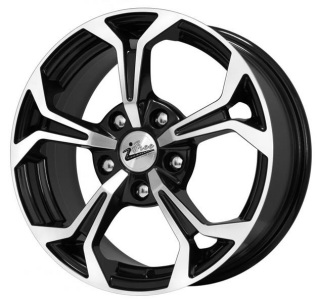 Диск литой iFree Эрнесто 15x6.5J/5x114.3 D60.1 ET43 блэк джек
