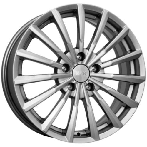 Диск литой КиК Акцент 14x5.5J/4x100 D67.1 ET39 блэк платинум