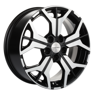 Диск литой Khomen Wheels 1715 17x7.0J/5x112 D57.1 ET40 Black-FP