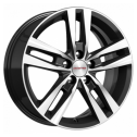Диск литой КиК Rassvet 16x6.5J/5x114.3 D66.1 ET45 алмаз_черный_sk