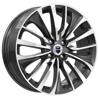 Диск литой КиК Flanker 17x6.5J/5x110 D65.1 ET39 алмаз черный