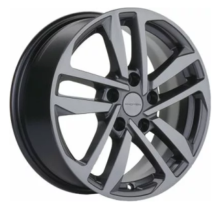 Диск литой Khomen Wheels 1612 16x6.5J/5x114.3 D67.1 ET45 Gray