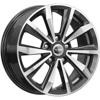 Диск литой КиК КС974 16x6.5J/5x114.3 D67.1 ET44 алмаз черный