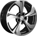 Диск литой Khomen Wheels KHW1724 (Jac/Москвич 3) 17x7.0J/5x108 D54.1 ET40 Gray-FP