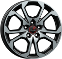Диск литой Remain R242 17x6.5J/5x114.3 D54.1 ET50 алмаз черный
