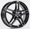 Диск литой Megami MGM-17FF 15x6.0J/4x100 D67.1 ET40 BKF