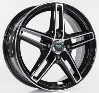 Диск литой Megami MGM-17FF 15x6.0J/4x100 D67.1 ET40 BKF