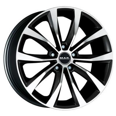 Диск литой MAK Wolf 16x6.5J/5x115 D70.2 ET41 Black mirror