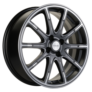 Диск литой Khomen Wheels KHW1707 17x6.5J/4x100 D60.1 ET50 Gray-FP