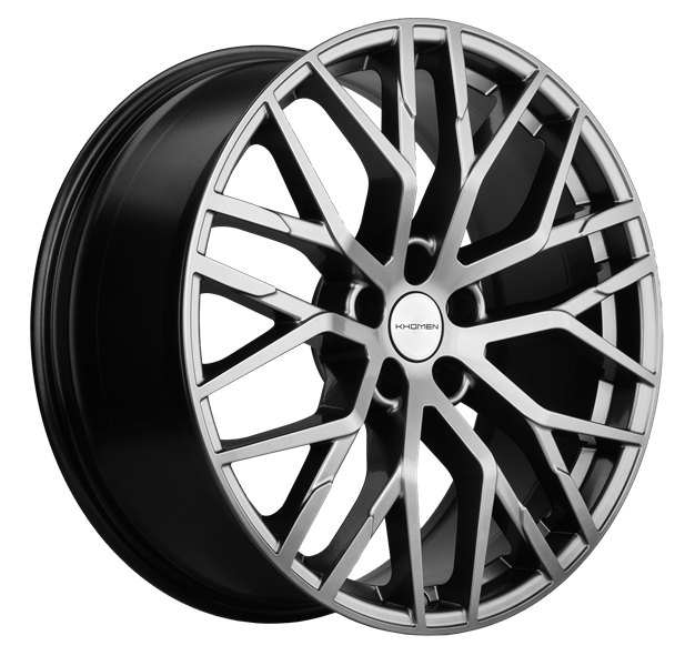 Диск литой Khomen Wheels 2005 20x8.5J/5x108 D63.3 ET46 Dark Chrome