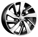 Диск литой КиК KC741 16x6.5J/5x114.3 D66.1 ET50 алмаз черный