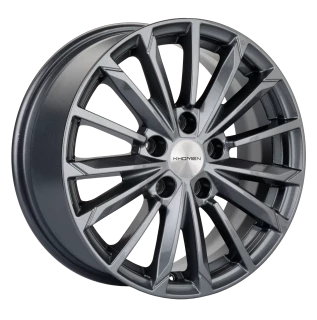 Диск литой Khomen Wheels KHW1611 (Corolla) 16x6.5J/5x114.3 D60.1 ET45 Gray