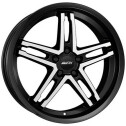 Диск литой Alutec Poison Cup 19x8.5J/5x112 D70.1 ET35 Diamant black front polished