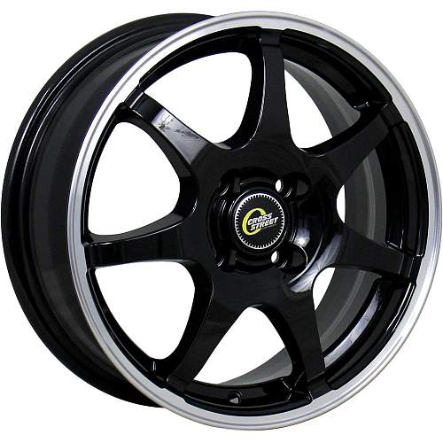 Диск литой CrossStreet CR-14 14x5.5J/4x98 D58.5 ET35 BKPL