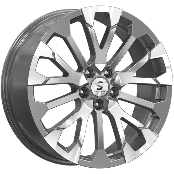Диск литой Premium Series KP003 19x7.5J/5x114.3 D66.1 ET39 Diamond Gloss Graphite