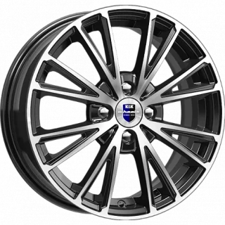 Диск литой КиК Меандр (КС879) 16x6.0J/4x98 D58.5 ET35 Алмаз черный SK