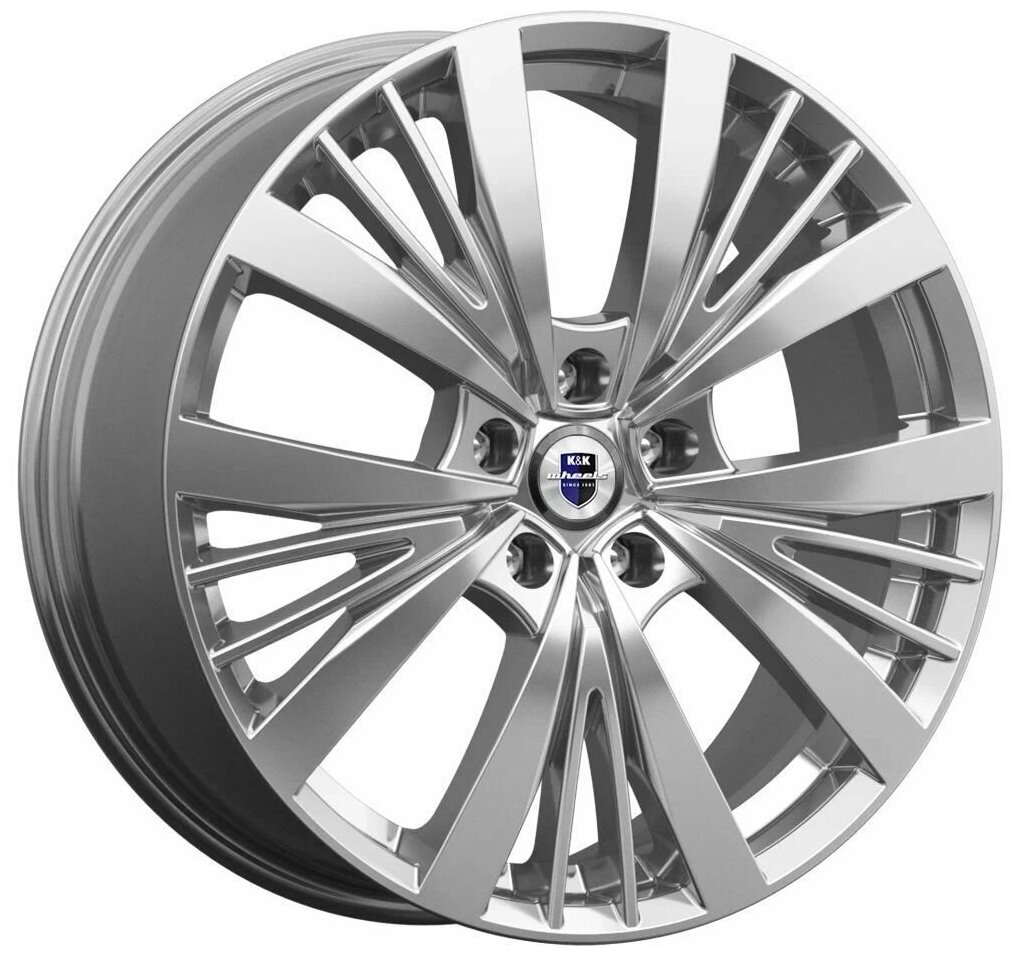 Диск литой КиК Марвел-оригинал (КС881) 19x7.5J/5x114.3 D67.1 ET35 дарк платинум