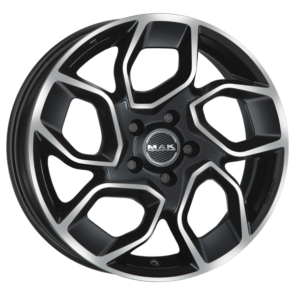 Диск литой MAK Express 17x7.0J/5x118 D71.1 ET62 Black mirror