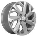 Диск литой Khomen Wheels KHW1508 (XRay) 15x6.0J/4x100 D60.1 ET40 F-Silver-FP