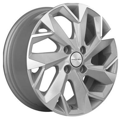 Диск литой Khomen Wheels KHW1508 (XRay) 15x6.0J/4x100 D60.1 ET40 F-Silver-FP