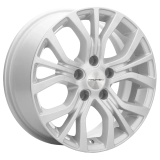 Диск литой Khomen Wheels KHW1608 (Optima) 16x6.5J/5x114.3 D67.1 ET41 F-Silver