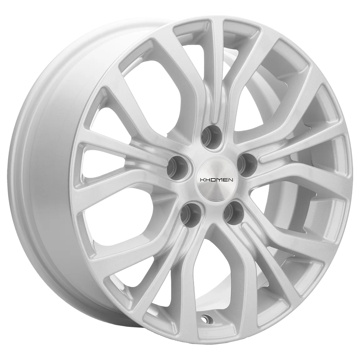 Диск литой Khomen Wheels KHW1608 (Multivan) 16x6.5J/5x120 D65.1 ET51 F-Silver