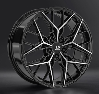 Диск литой LS Wheels FlowForming RC106 19x9.0J/5x112 D66.6 ET44 BKF