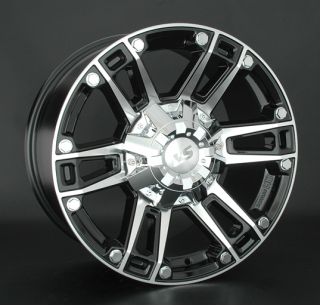 Диск литой LS Wheels LS558 17x8.0J/6x139.7 D100.1 ET36 BKF