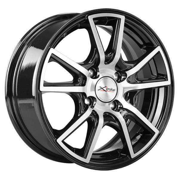 Диск литой X'trike X-104 14x6.0J/4x108 D67.1 ET38 BK/FP