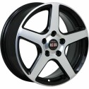 Диск литой Alcasta M62 15x6.0J/4x100 D60.1 ET37 BKF