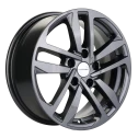Диск литой Khomen Wheels KHW1612 (Focus) 16x6.5J/5x108 D63.35 ET50 Gray для FORD Tourneo Connect