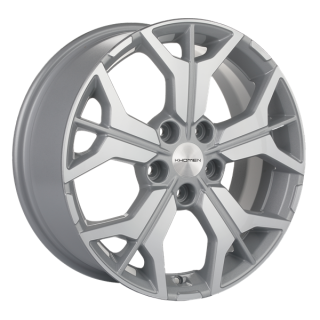 Диск литой Khomen Wheels 1715 17x7.0J/5x114.3 D60.1 ET39 F-Silver-FP