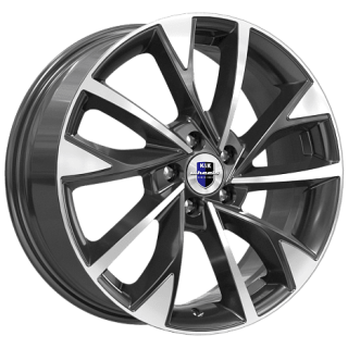 Диск литой КиК Роквуд 17x7.0J/5x110 D67.1 ET50 алмаз чёрный