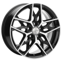 Диск литой Khomen Wheels KHW1709 17x7.0J/5x114.3 D67.1 ET50 Black-FP