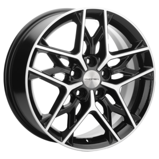 Диск литой Khomen Wheels KHW1709 17x7.0J/5x114.3 D67.1 ET50 Black-FP