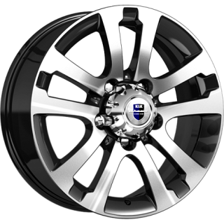 Диск литой КиК Сахара-Patriot 18x7.0J/5x139.7 D108.5 ET35 алмаз черный