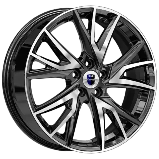 Диск литой КиК Кайлас 18x6.5J/5x108 D60.1 ET33 алмаз черный