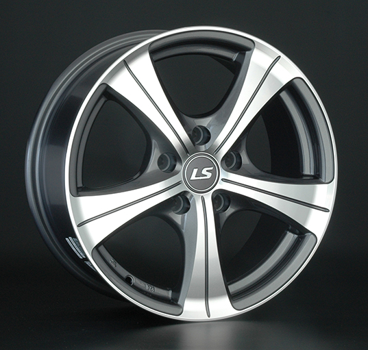Диск литой LS Wheels LS202 17x7.0J/5x114.3 D73.1 ET45 GMF