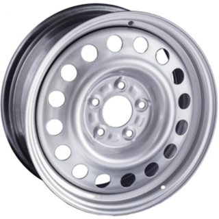 Диск штамп. EuroDisk 16003 16x6.5J/5x114.3 D66.1 ET50 Silver