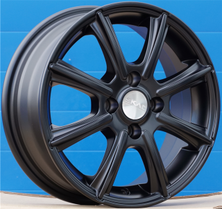 Диск литой СКАД Монако 14x5.5J/4x98 D58.6 ET38 черный бархат