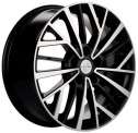 Диск литой Khomen Wheels KHW1717 (Chery Tiggo 7pro/Exeed LX) 17x6.5J/5x108 D60.1 ET33 Black-FP