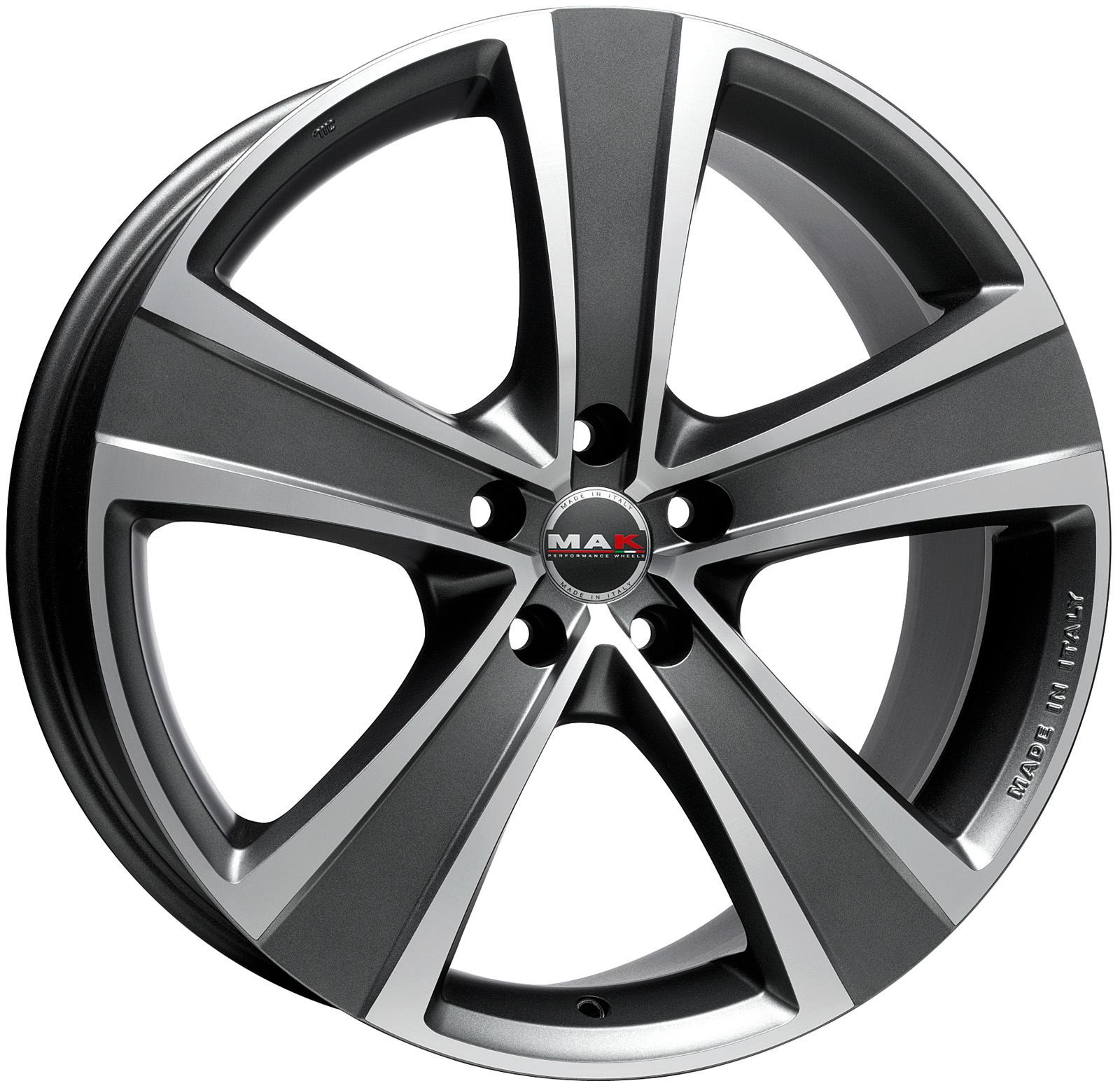 Диск литой MAK Fuoco 5 19x8.5J/5x130 D71.6 ET45 Ice Titan